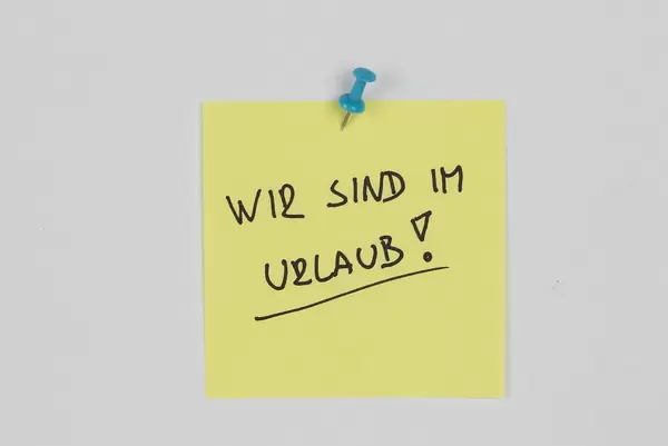 Post-it kündigt an: Wir machen Urlaub!
