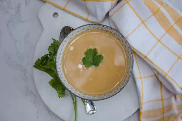 Potato and Leek Soup in a Bowl with Parsley  (Flip 2019)