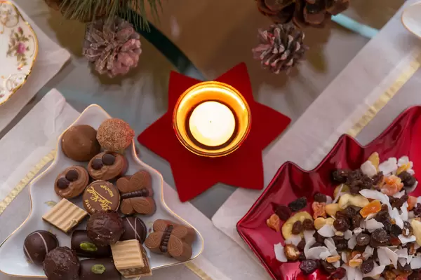 Pralinen und Studentenfutter