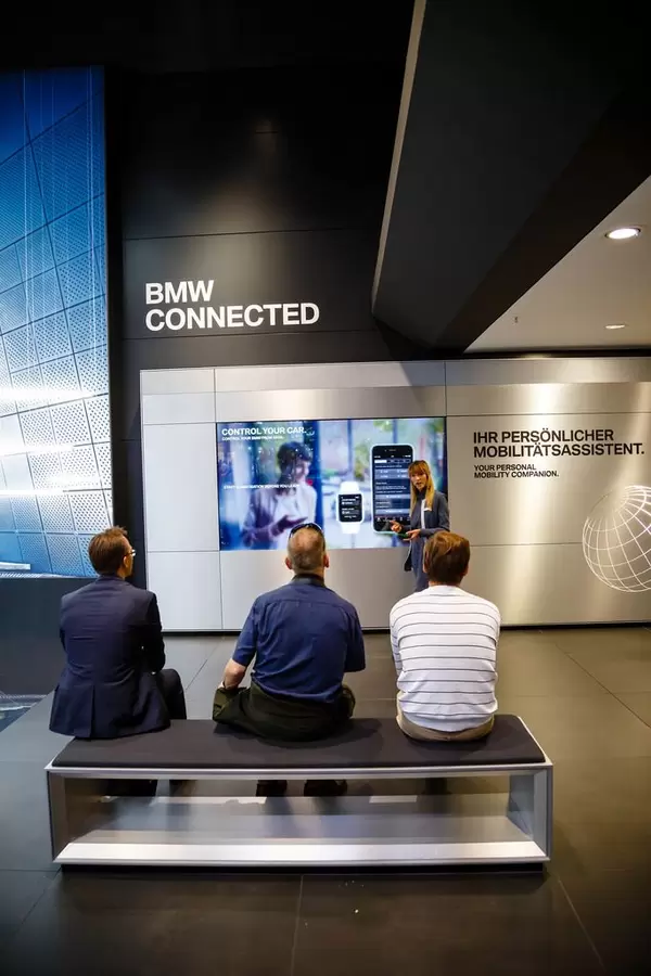 Präsentation der neuen App BMW Connected