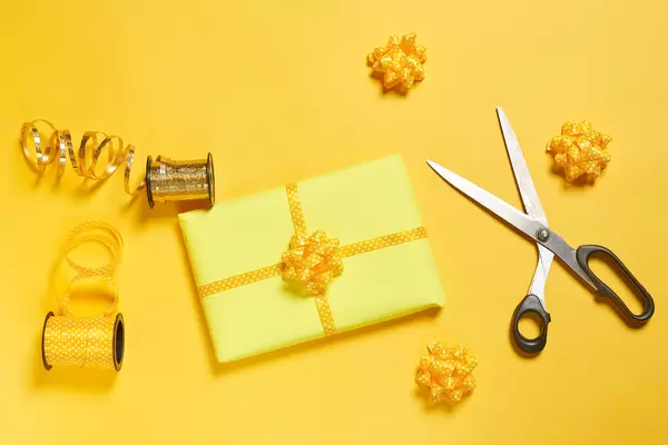 Preparing birthday present