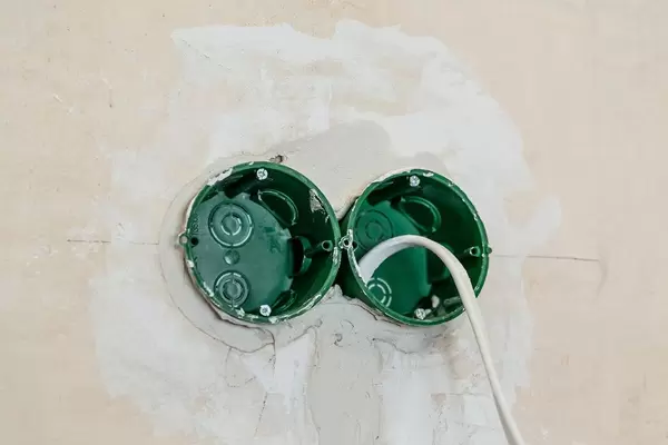 Preparing the wall for the installation of sockets