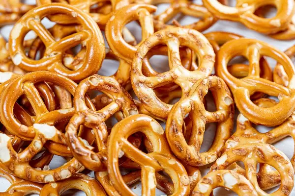 Pretzels with beer background (Flip 2019)