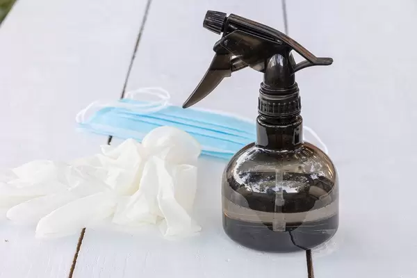 Prevention and Disinfection surgical masks against virus infection