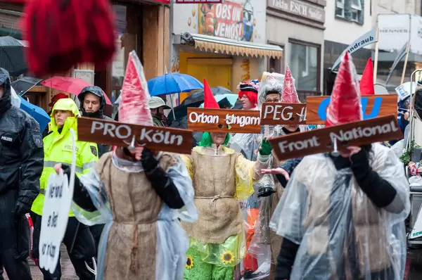 PRO Köln, Pegida, Front Natoinal, Orban Ungarn
