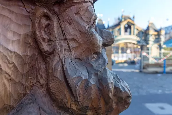 Profil eines Holz-Zwergs