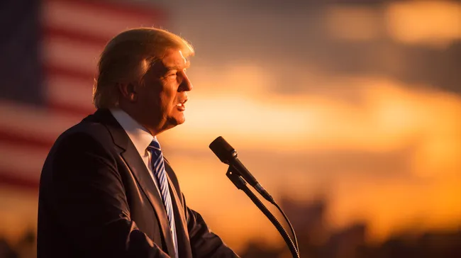 Prominente Führungskraft hält Rede in USA