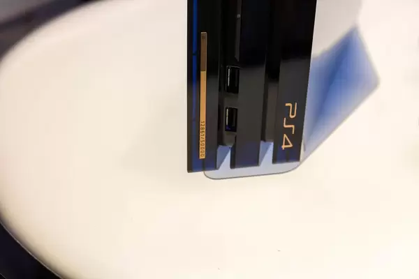 PS4 Pro 500 Million Edition displayed at Gamescom 2018