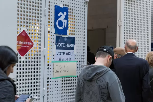 Public School 59: Polling Place of Trump