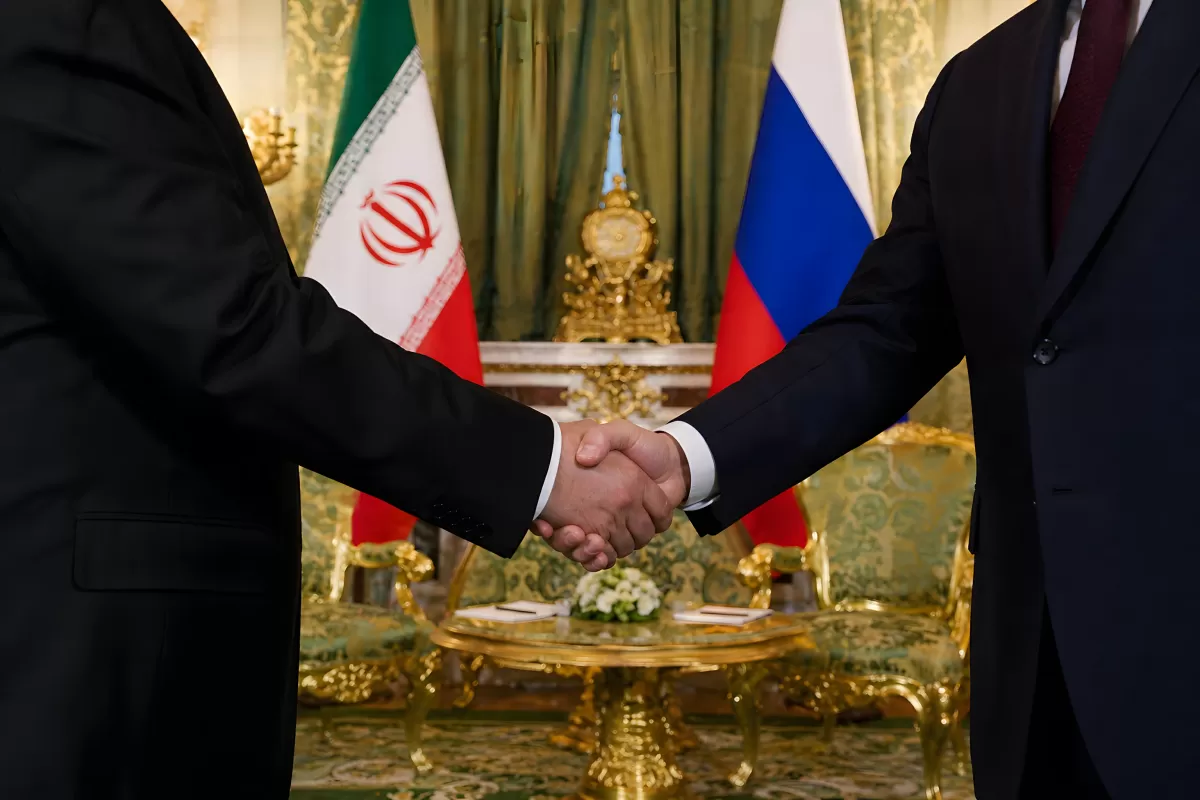 Putin aus Russland bei Iran-Treffen