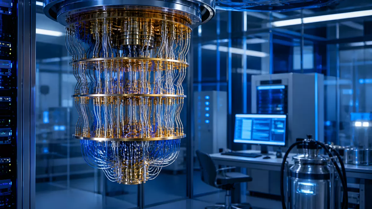 Quantencomputer im modernen Forschungslabor
