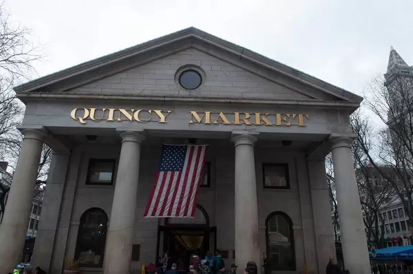 Quincy Market in Boston, USA