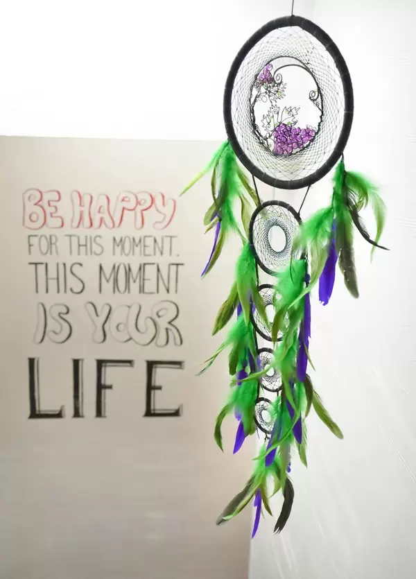 "Be happy" Interieur