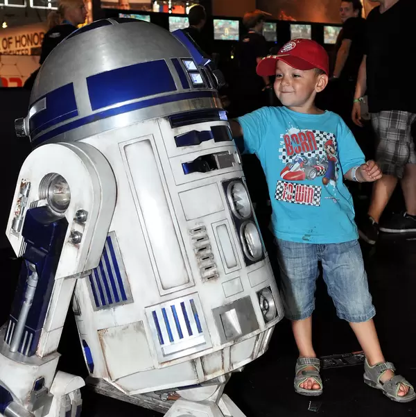 R2D2 auf der Gamescom