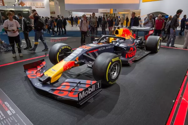 Racing Car by Honda: Aston Martin Red Bull Racing RB15