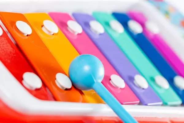 Rainbow xylophone with a stick  Flip 2019