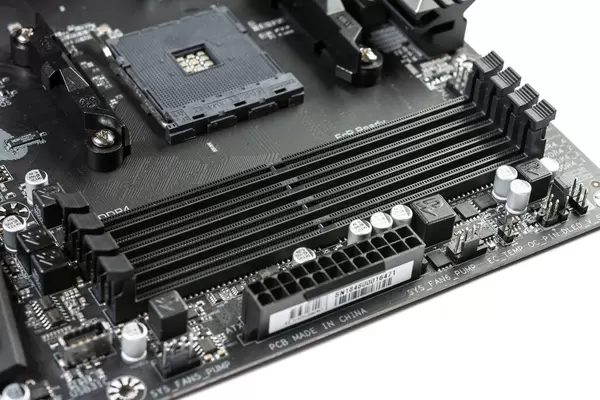 RAM Memory slots on Computer Motherboard