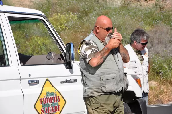 Rauchpause beim Safari auf Gran Canaria