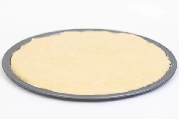 Raw Dough and preparing Apple pie