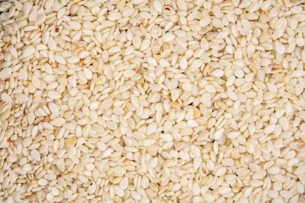 Raw Sesame background closeup image