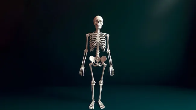 Realistisches Skelett-Modell für medizinische Forschung