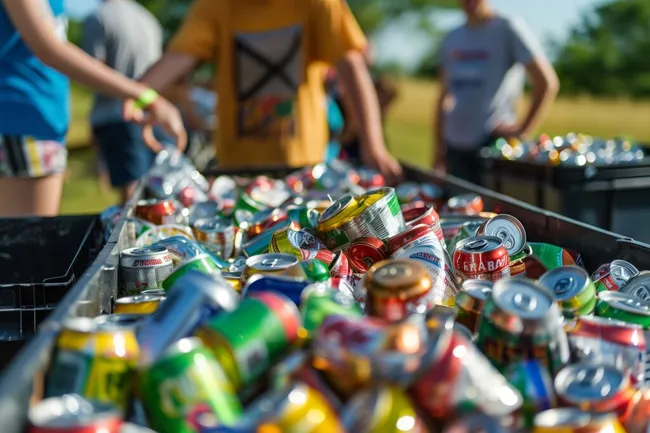 Recycling und Mülltrennung