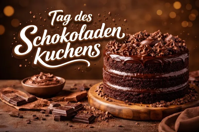 Tag des Schokoladenkuchens am 27. Januar