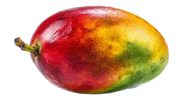 Reife Mango im Nahaufnahme Foto