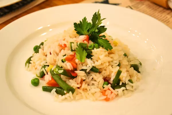 Reis mit Gemüse