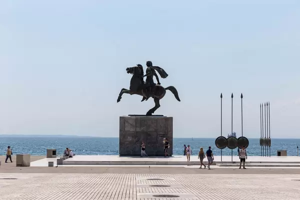 Reiterstatue von Alexander dem Großen