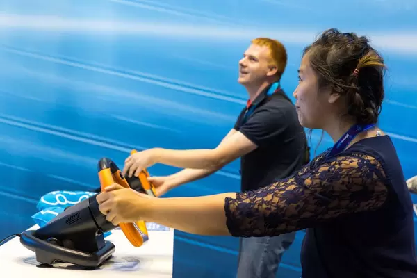 Rennsimulatoren mit Lenkrad