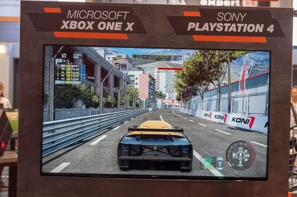 Rennspiel für Xbox One X und Playstation 4