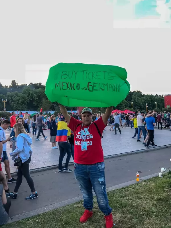 Reselling Mexico vs Germany tickets