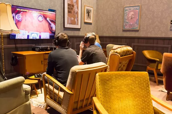 Retro-Möbel - Gamescom 2017, Köln