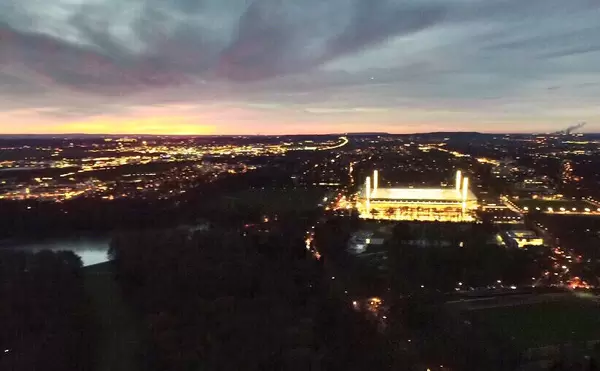 RheinEnergie-Stadion Köln am Abend
