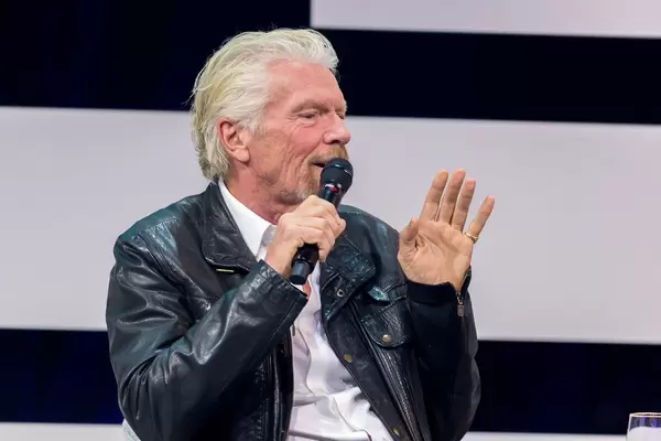 RIchard Branson as the highlight speaker at Digital X in Cologne