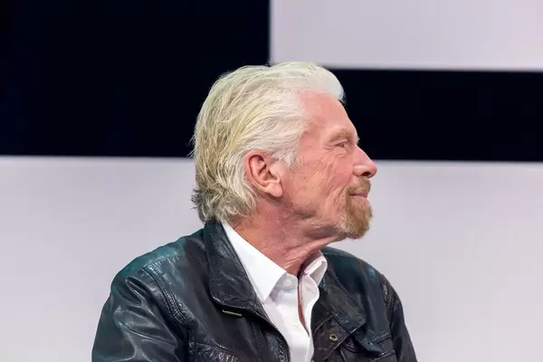Richard Branson profile view