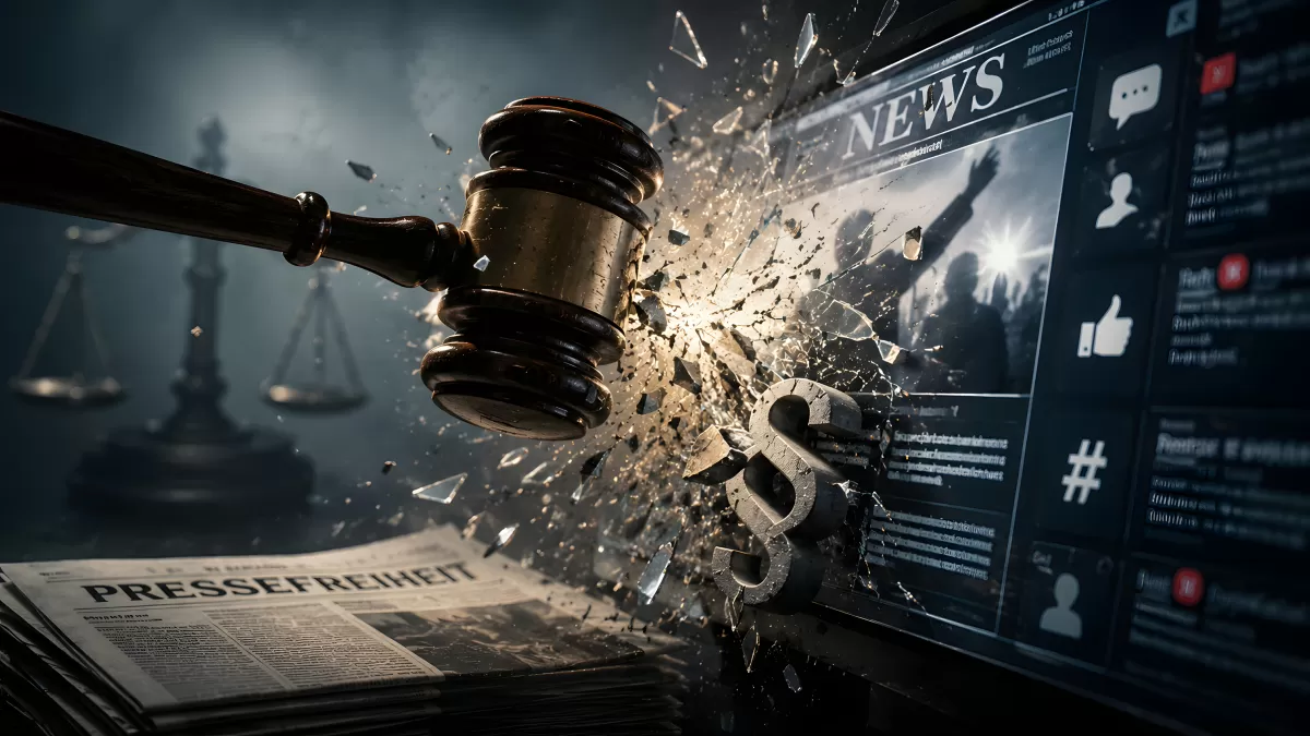 Richterhammer zerschlägt digitale Pressefreiheit