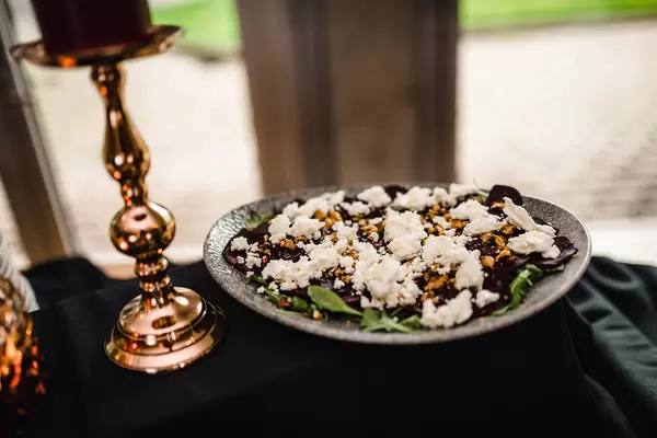 Ricotta And Beet Salad With Nuts