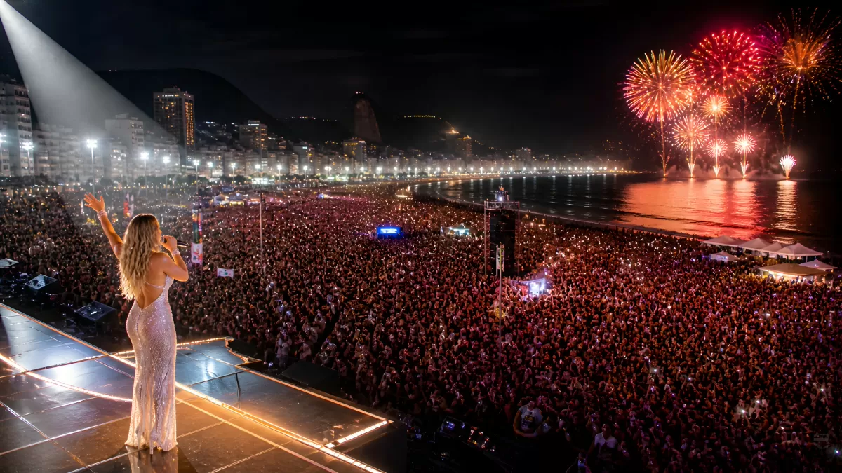 Rio: Shakira begeistert zwei Millionen Fans an der Copacabana