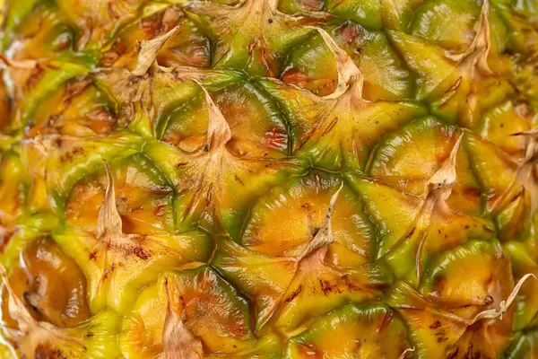 Ripe fresh pineapple surface texture