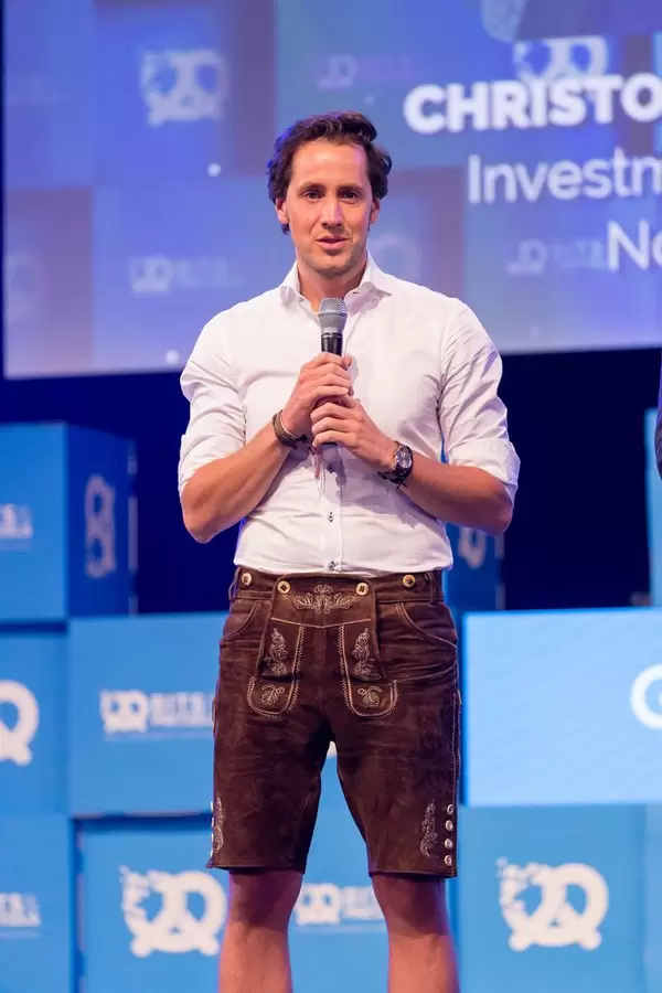 Robert Lacher einer der Juroren Beim Pitch Start Up FInale