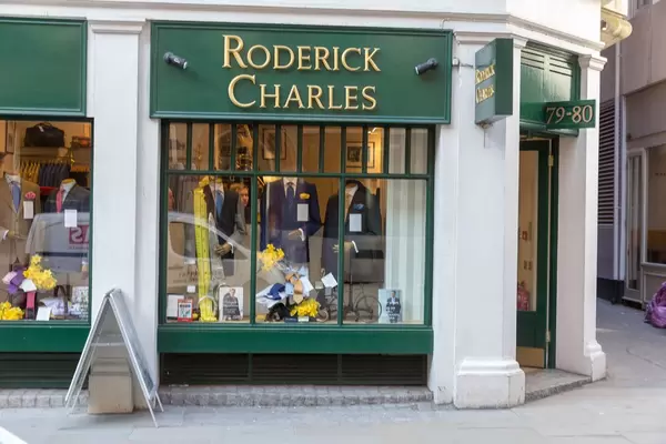 Roderick Charles Geschäft in London