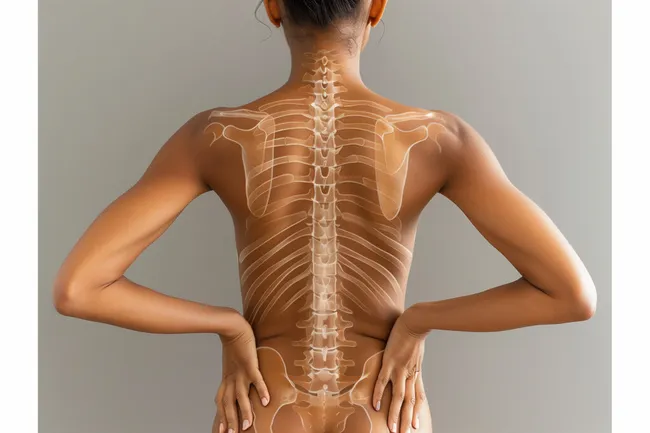 Röntgenblick auf den menschlichen Körper