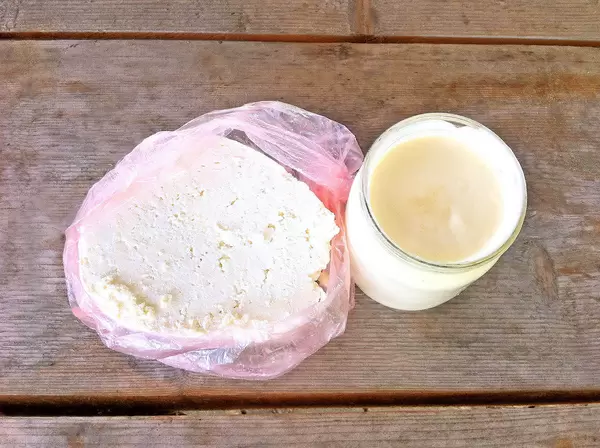 Roherzeugnisse von der Kuh