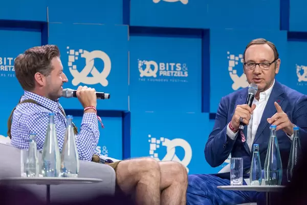 Rolf Schrömgens and Kevin Spacey