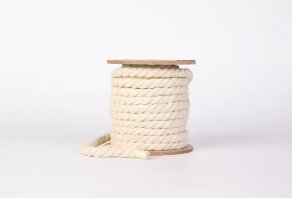 Rope on white background