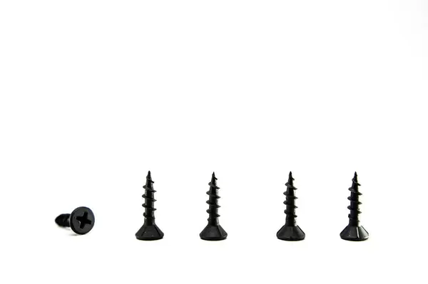 Row of small black screws  Flip 2019