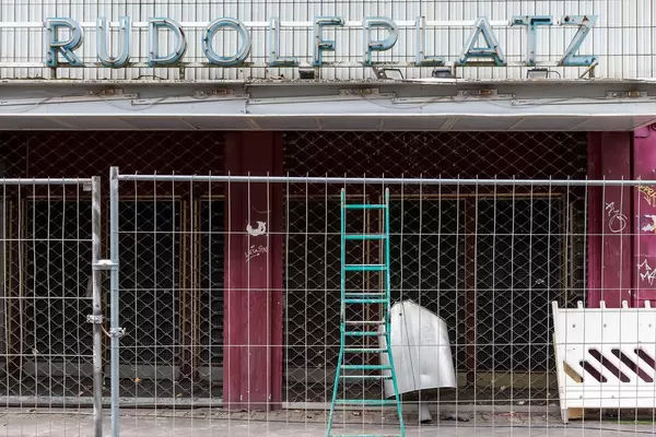 Rudolfplatz Köln: Absperrung