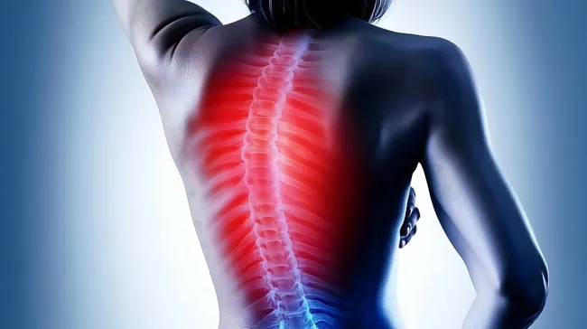 Rückenschmerzen durch Wirbelsäulenverletzung